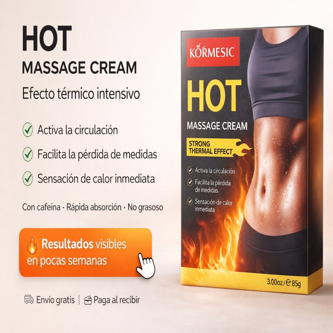 2 Unidades del Creme de Masage caliente