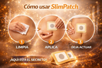 Tiras adhesivas SlimPatch para bajar de peso.