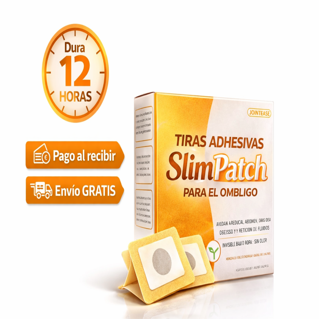 Tiras adhesivas SlimPatch para bajar de peso.