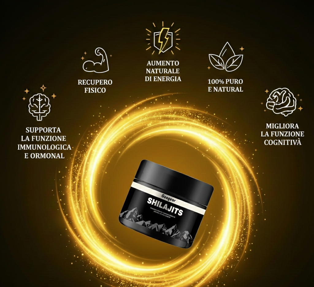 100% Shilajit puro 💎 Fonte di energia vitale dell'Himalaya