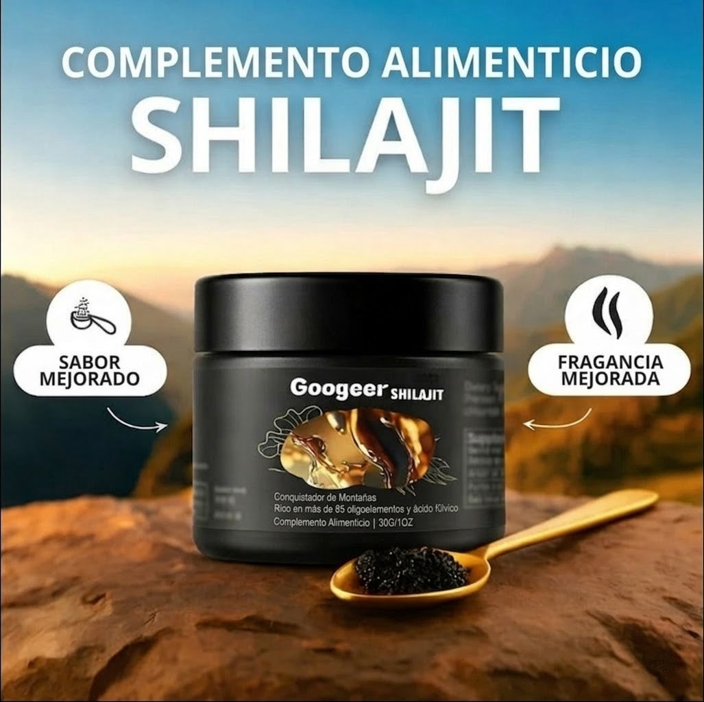 Shilajit 100% puro. Fuente de energía vital del Himalaya